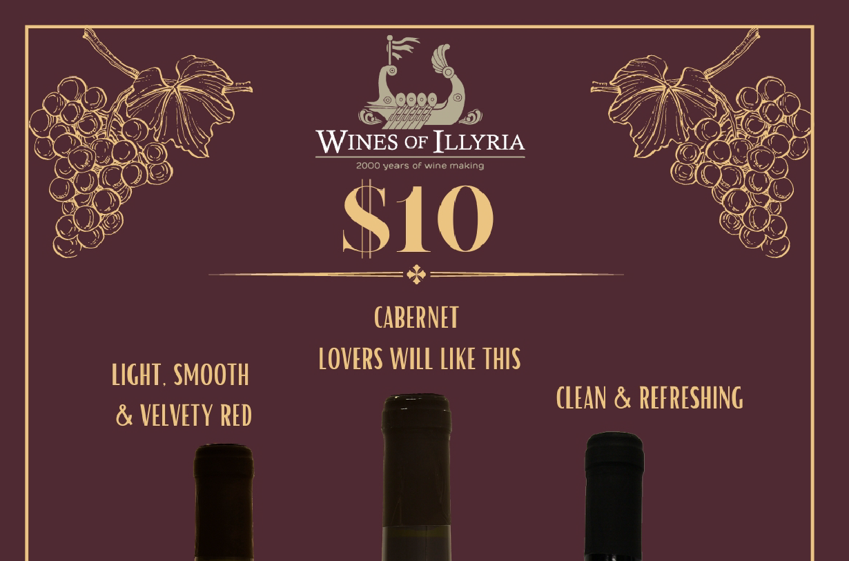 Wines of Illyria Table Talker